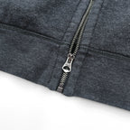 Polo Ralph Lauren Reverse Weave Zip Hoodie XL Charcoal Gray Small Pony Embroidery