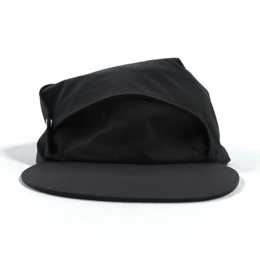OAMC 2WAY キャップ VEILED CAP バラクラバ ブラック サンシェード 着脱可 ドローコード 23A28OAB17 TESBA032 イタリア製
