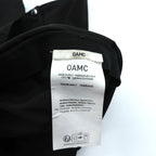 OAMC 2WAY キャップ VEILED CAP バラクラバ ブラック サンシェード 着脱可 ドローコード 23A28OAB17 TESBA032 イタリア製