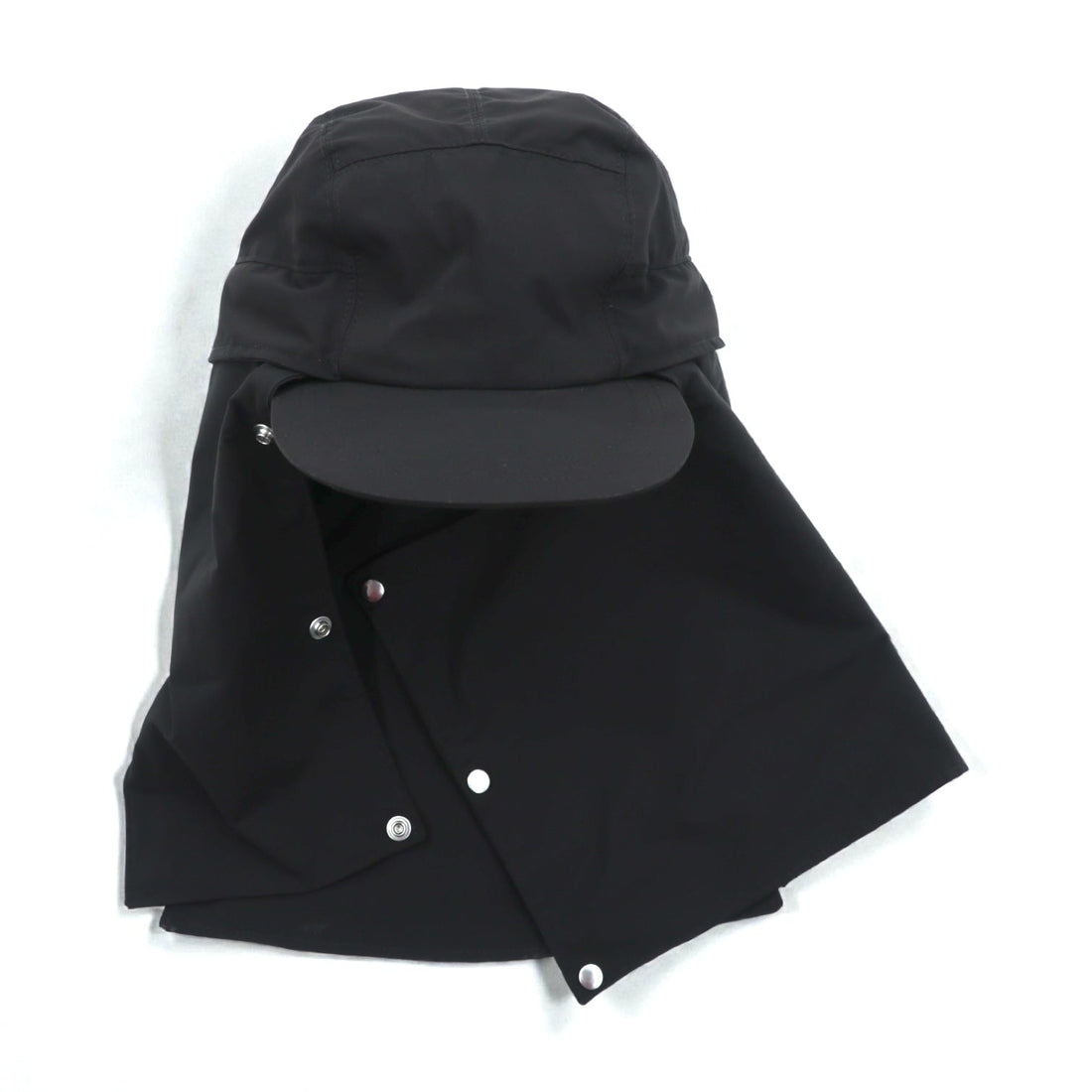 OAMC 2-Way Veiled Cap Balaclava with Black Sunshade and Detachable Drawcord, 23A28OAB17 TESBA032, Made in Italy