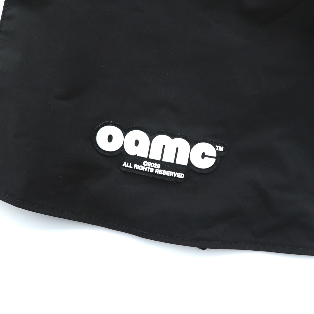 OAMC 2WAY キャップ VEILED CAP バラクラバ ブラック サンシェード 着脱可 ドローコード 23A28OAB17 TESBA032 イタリア製