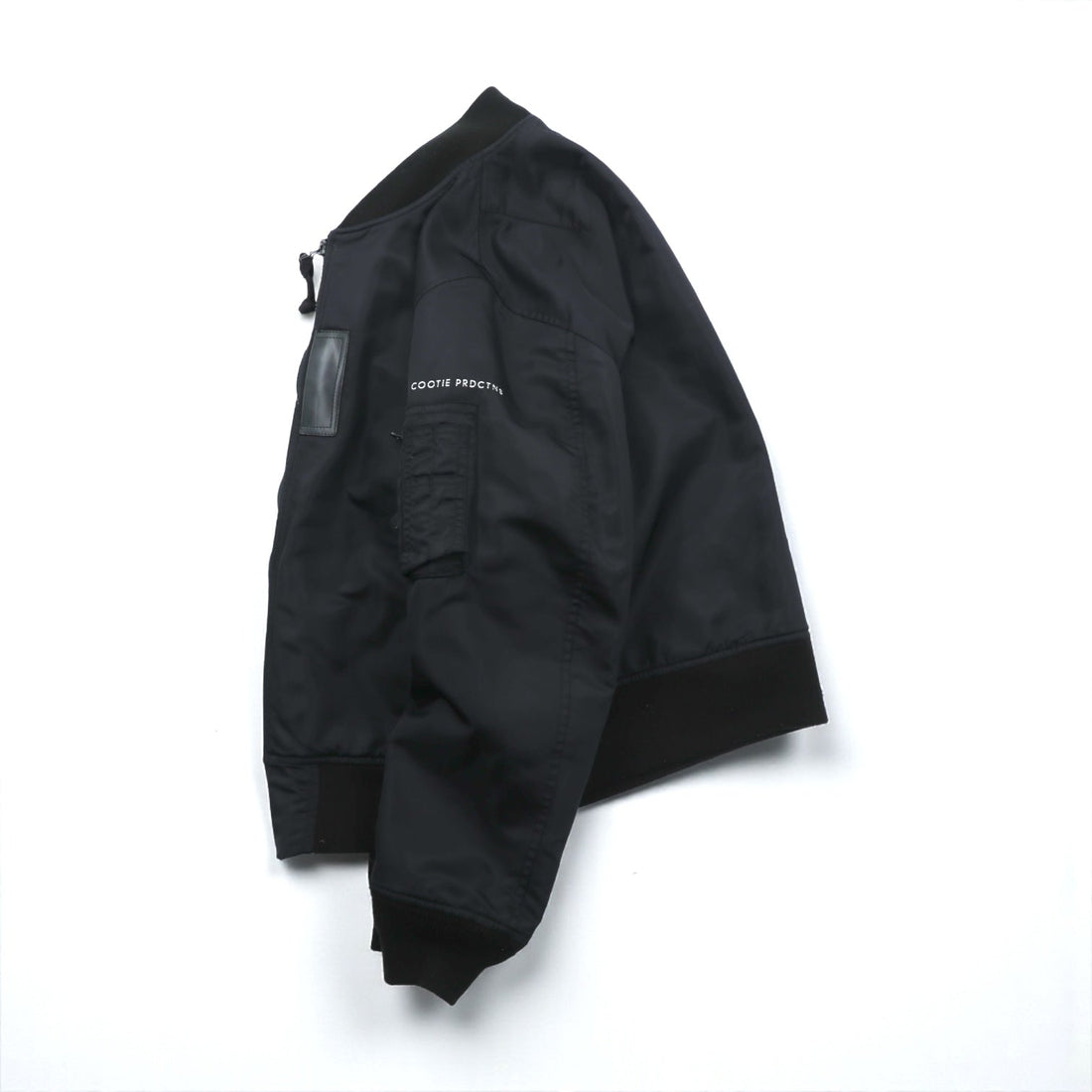 COOTIE PRODUCTIONS Made in Japan MA-1 Flight Jacket L Black Padded Nylon