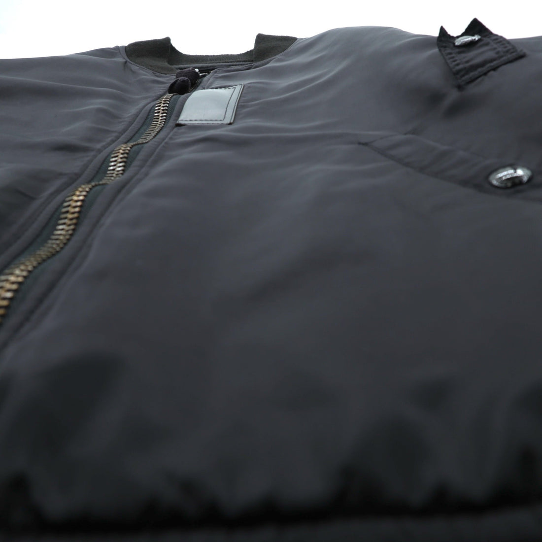 COOTIE PRODUCTIONS Made in Japan MA-1 Flight Jacket L Black Padded Nylon