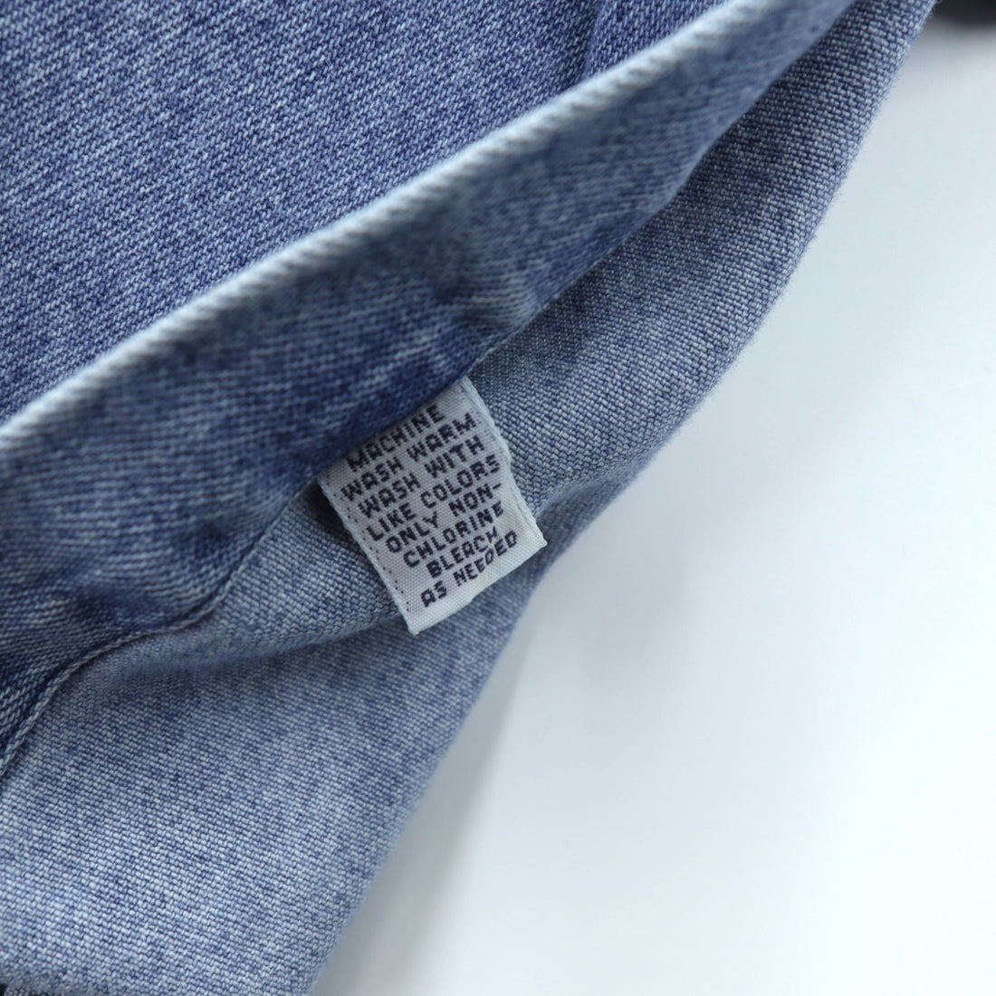 Ralph Lauren 90s Button-Down Denim Shirt, Size 2XL, Indigo Blake with Small Pony Embroidery