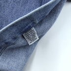 Ralph Lauren 90s Button-Down Denim Shirt, Size 2XL, Indigo Blake with Small Pony Embroidery
