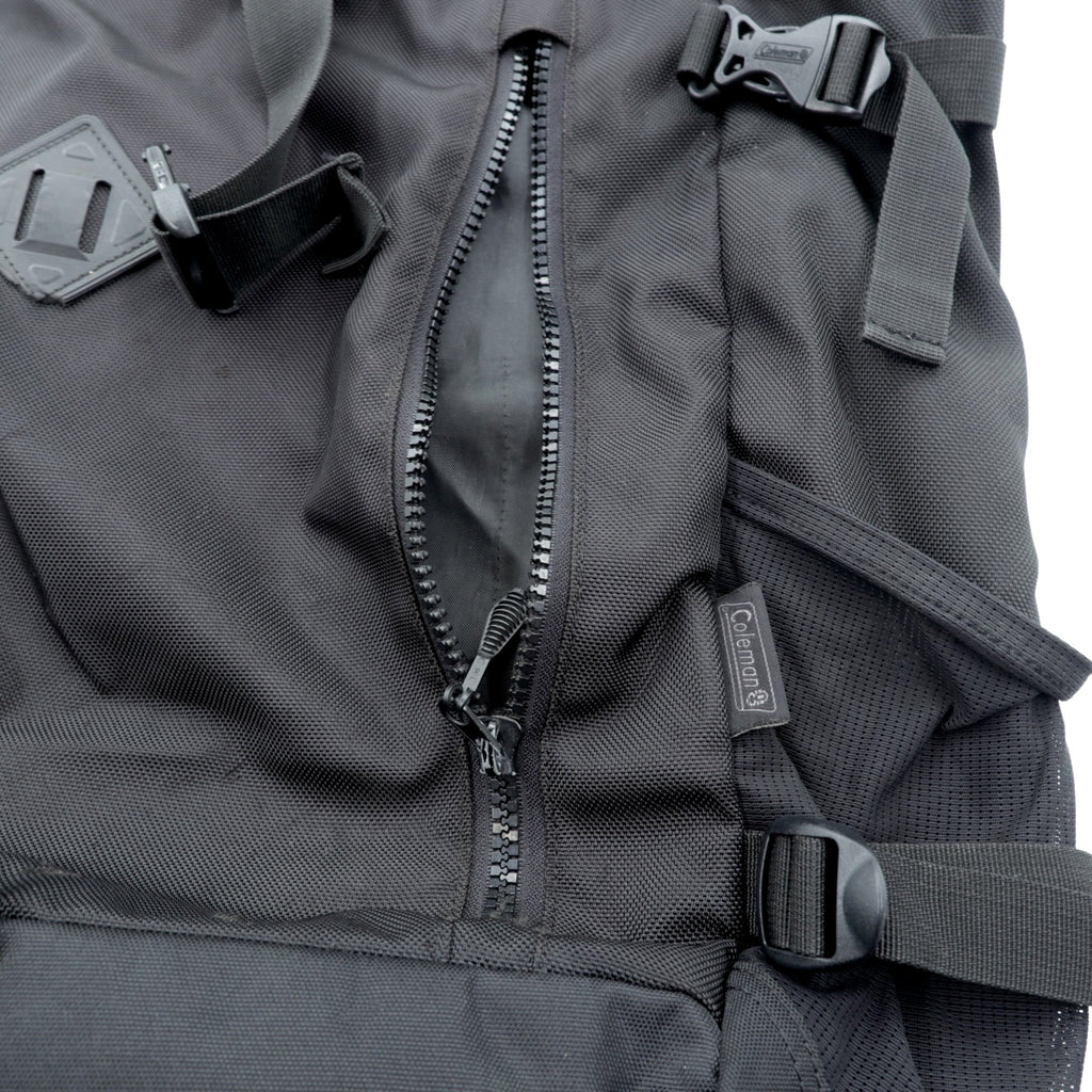 Coleman ATLAS 33L Roll-Top Backpack in Black with Cordura Nylon PC Sleeve -1507