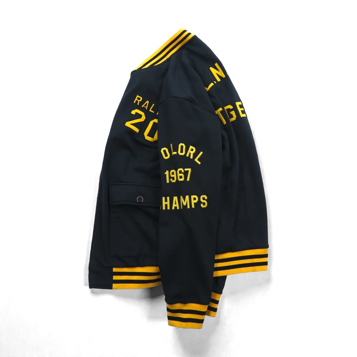 Polo Ralph Lauren RLスエットスタジャン Polo Ralph Lauren スタジャン フルジップ スウェットボンバー