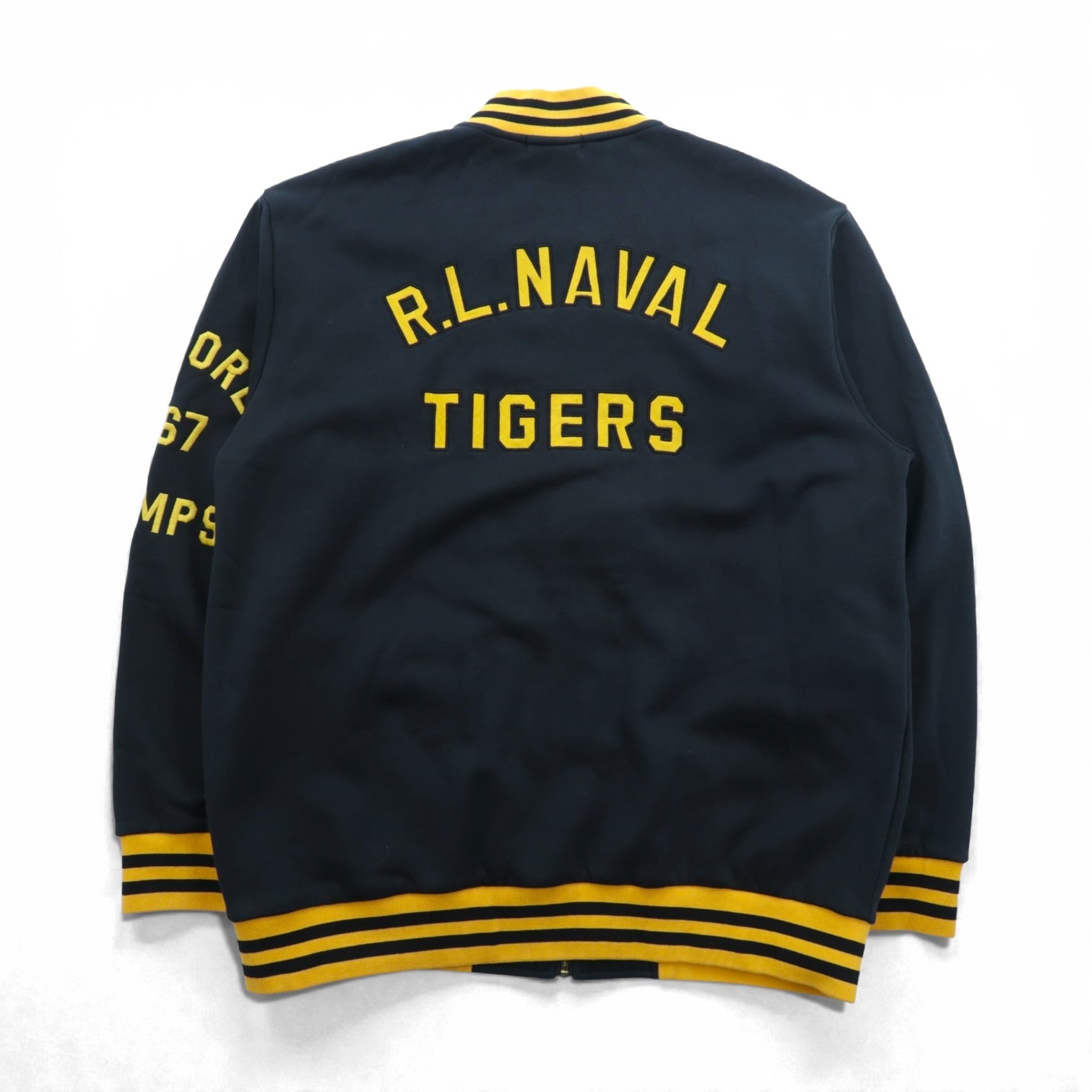 Polo Ralph Lauren スタジャン フルジップ スウェットボンバー