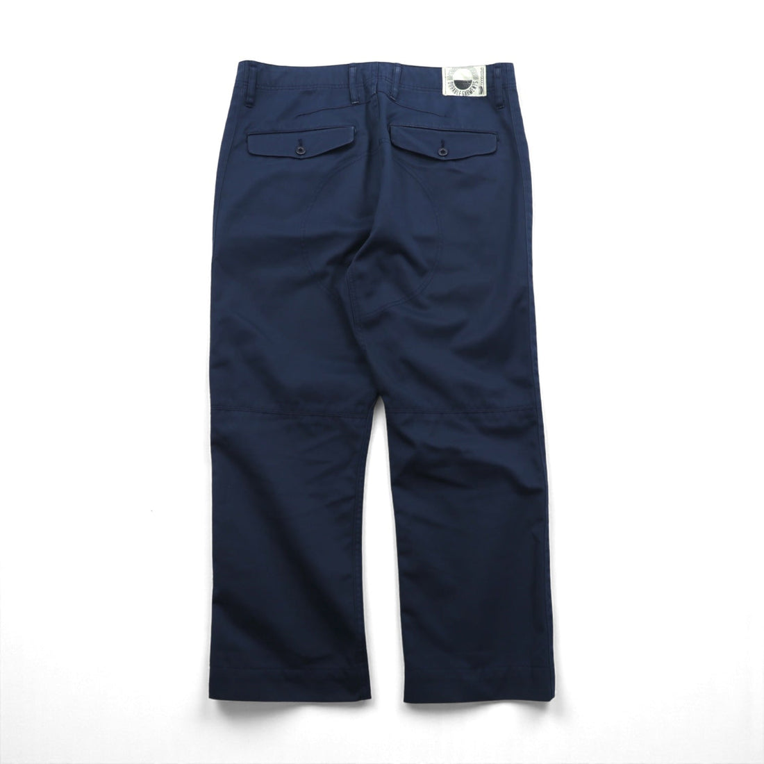 nonnative 日本製 ツイル チノ トラウザーズパンツ ワークパンツ M ネイビー ポリエステル