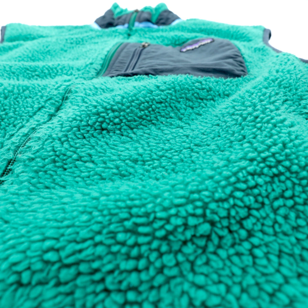 Patagonia クラシック レトロ X Classic RetroX ボア フリースベスト L グリーン 23047