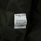 MASH アウトドア 中綿パンツ ダウンパンツ M ストライプ ナイロン 裾ジップ ブーツカット MS-TRA-08