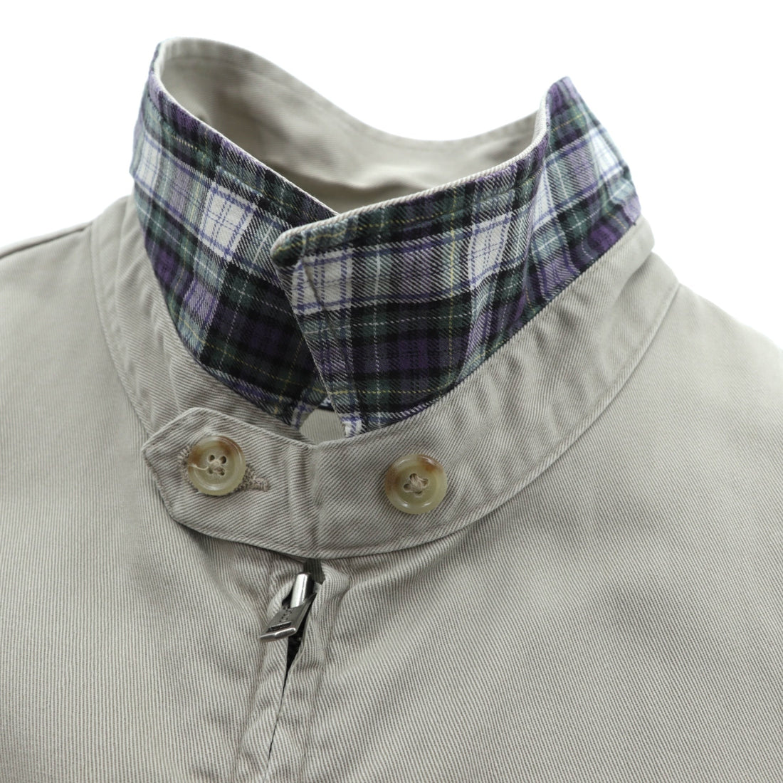 Polo Ralph Lauren 90年代 スウィングトップ ハリントンジャケット XL ベージュ スモールポニー刺繍 チンストラップ