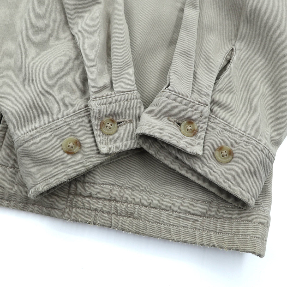 Polo Ralph Lauren 90年代 スウィングトップ ハリントンジャケット XL ベージュ スモールポニー刺繍 チンストラップ