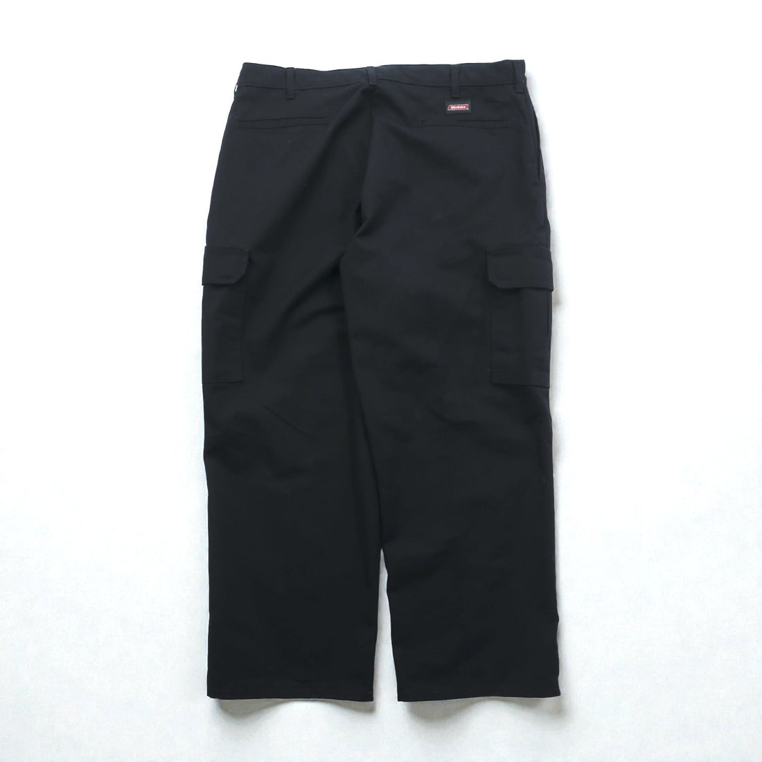 Dickies Wide Cargo Work Pants, XL, Black Polyester, 7113038