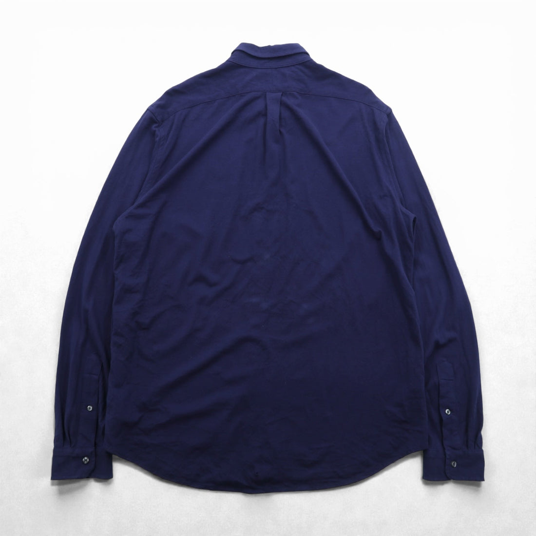 Ralph Lauren Knit Oxford Button Down Shirt, XL, Navy, with Small Pony Embroidery