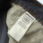 Patagonia コーデュロイ チノパンツ ワークパンツ XL グレー ストレートフィット ORGANIC COTTON 55920