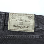 Patagonia コーデュロイ チノパンツ ワークパンツ XL グレー ストレートフィット ORGANIC COTTON 55920