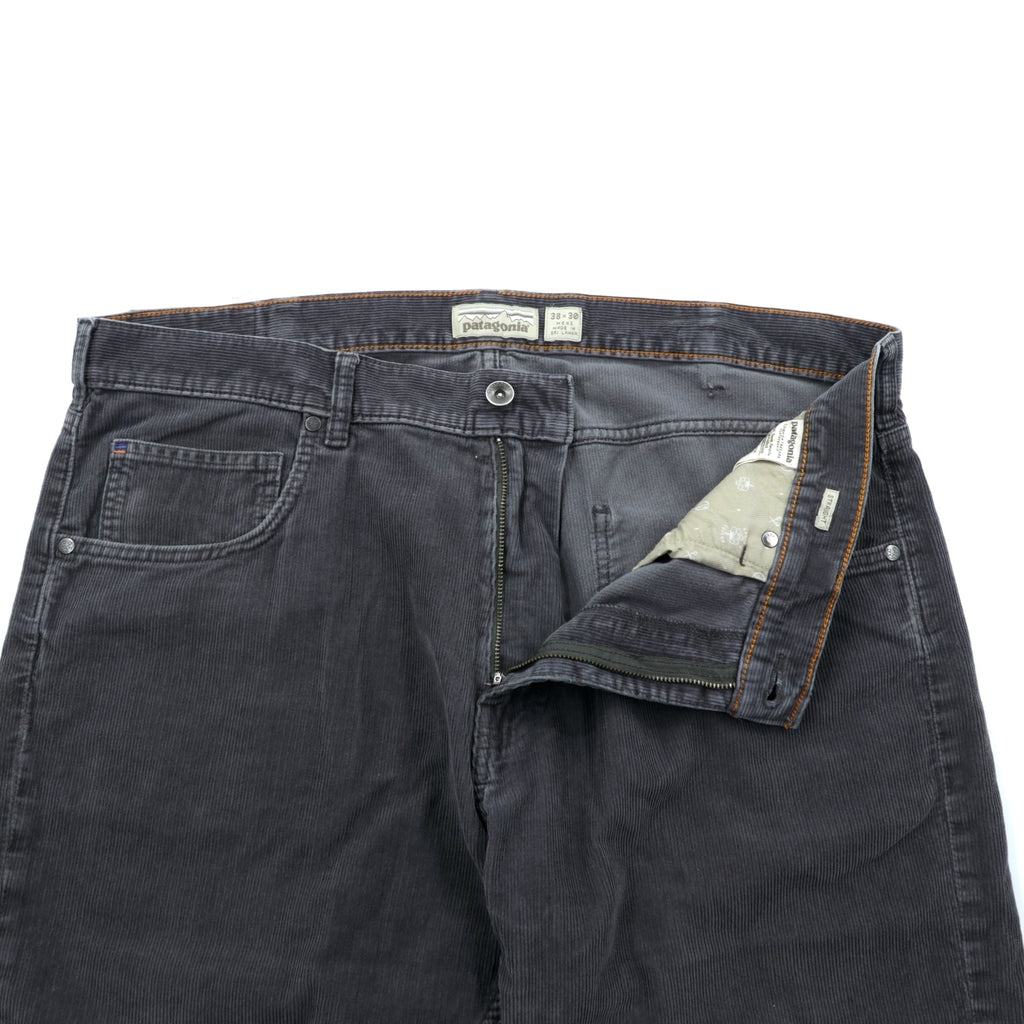 Patagonia コーデュロイ チノパンツ ワークパンツ XL グレー ストレートフィット ORGANIC COTTON 55920