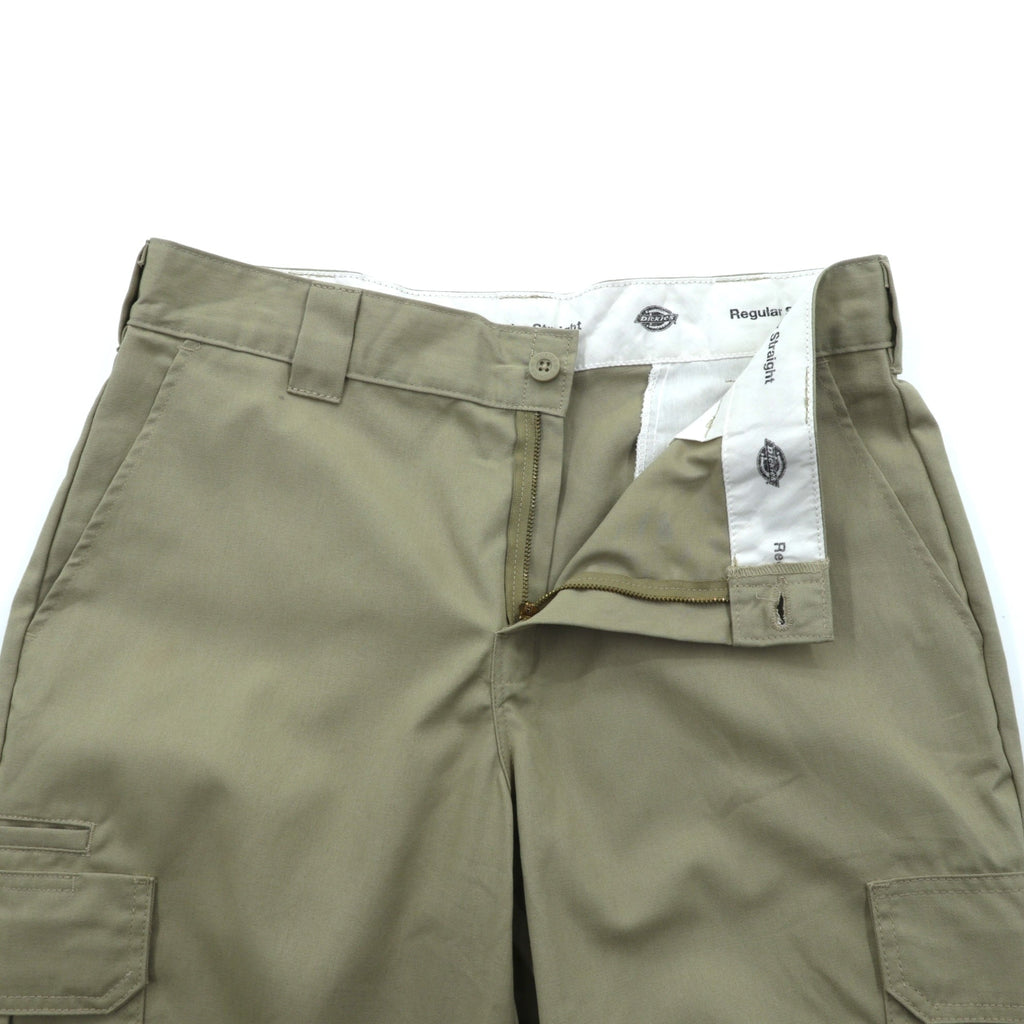 Dickies FLEX Chino Cargo Pants/Work Pants, Large, Beige, Regular Straight