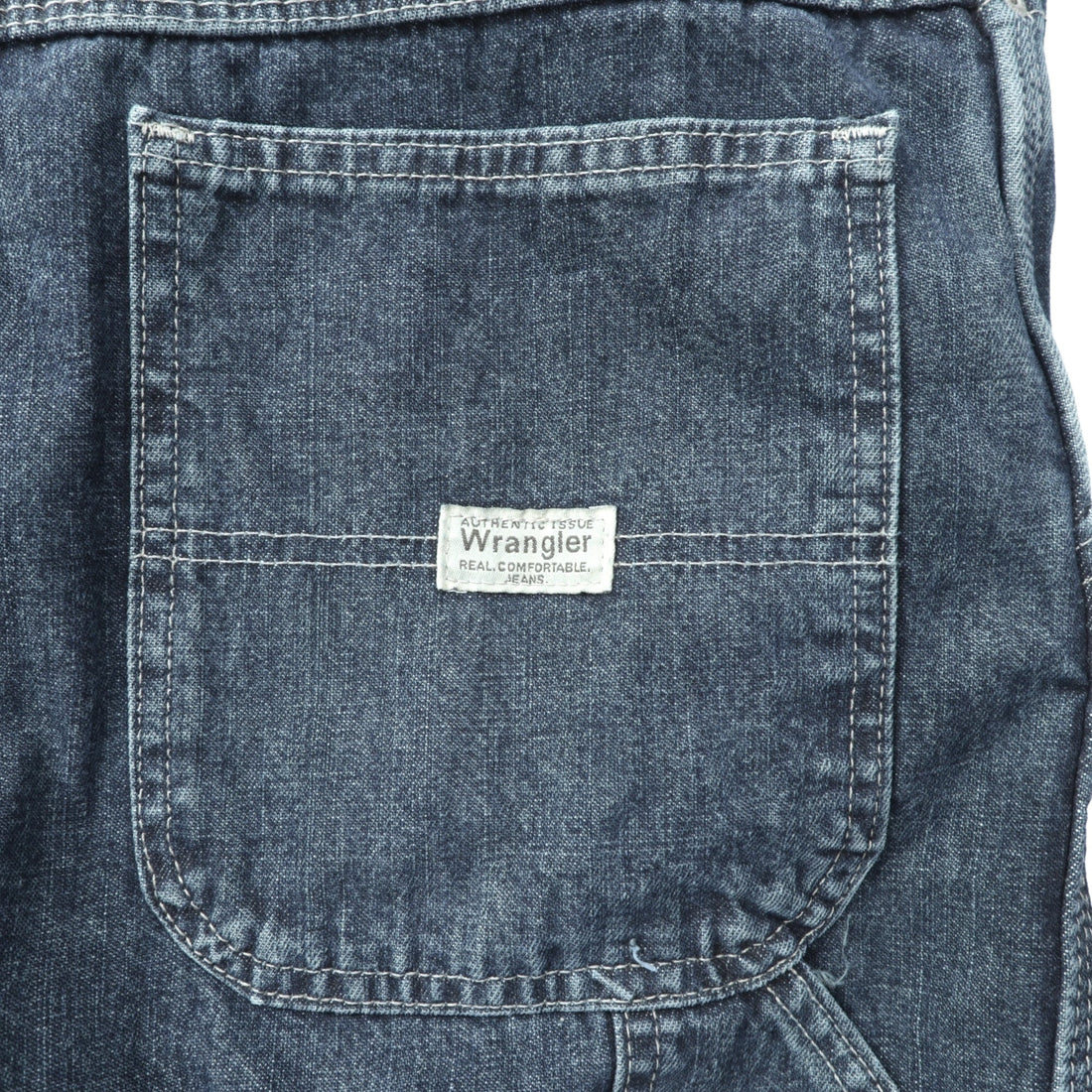 Wrangler Painter Wide Denim Pants, Jeans, XL, Dark Indigo, Big Size 94LSWQW