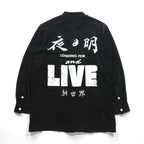 BED J.W FORD 日本製 Suede Leather Blouse シャツ M ブラック カンガルーレザー 夜明け 新世界 21SS-B-BL10