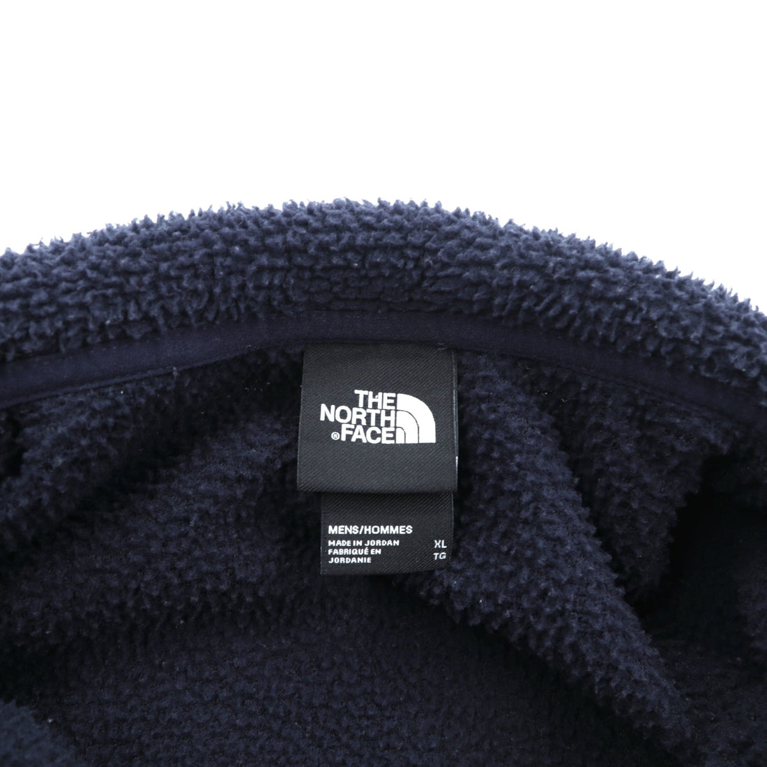 THE NORTH FACE ボア フリースベスト XL ネイビー ブルー スタンドカラー パイピング NF0A4XZE