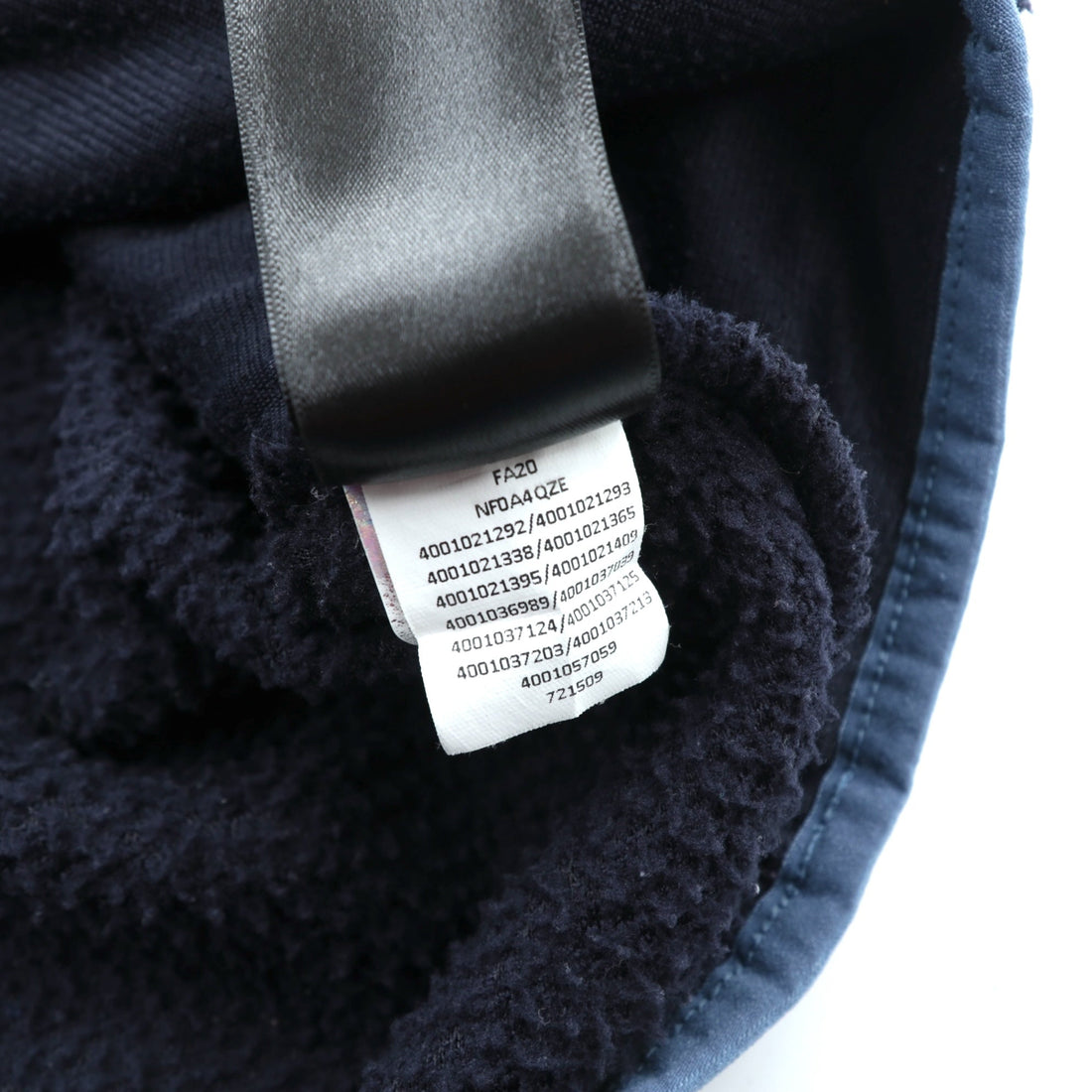 THE NORTH FACE ボア フリースベスト XL ネイビー ブルー スタンドカラー パイピング NF0A4XZE