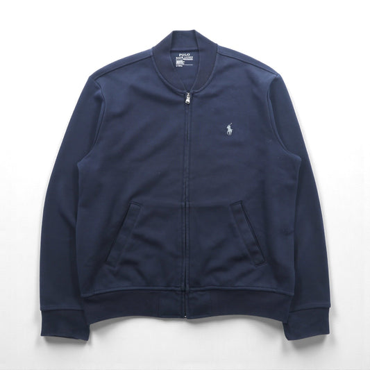 Polo Ralph Lauren PERFORMANCE トラックジャケット ジャージ フルジップ ブルゾン M ネイビー スモールポニー刺繍