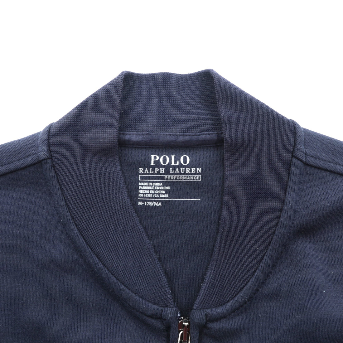 Polo Ralph Lauren PERFORMANCE トラックジャケット ジャージ フルジップ ブルゾン M ネイビー スモールポニー刺繍