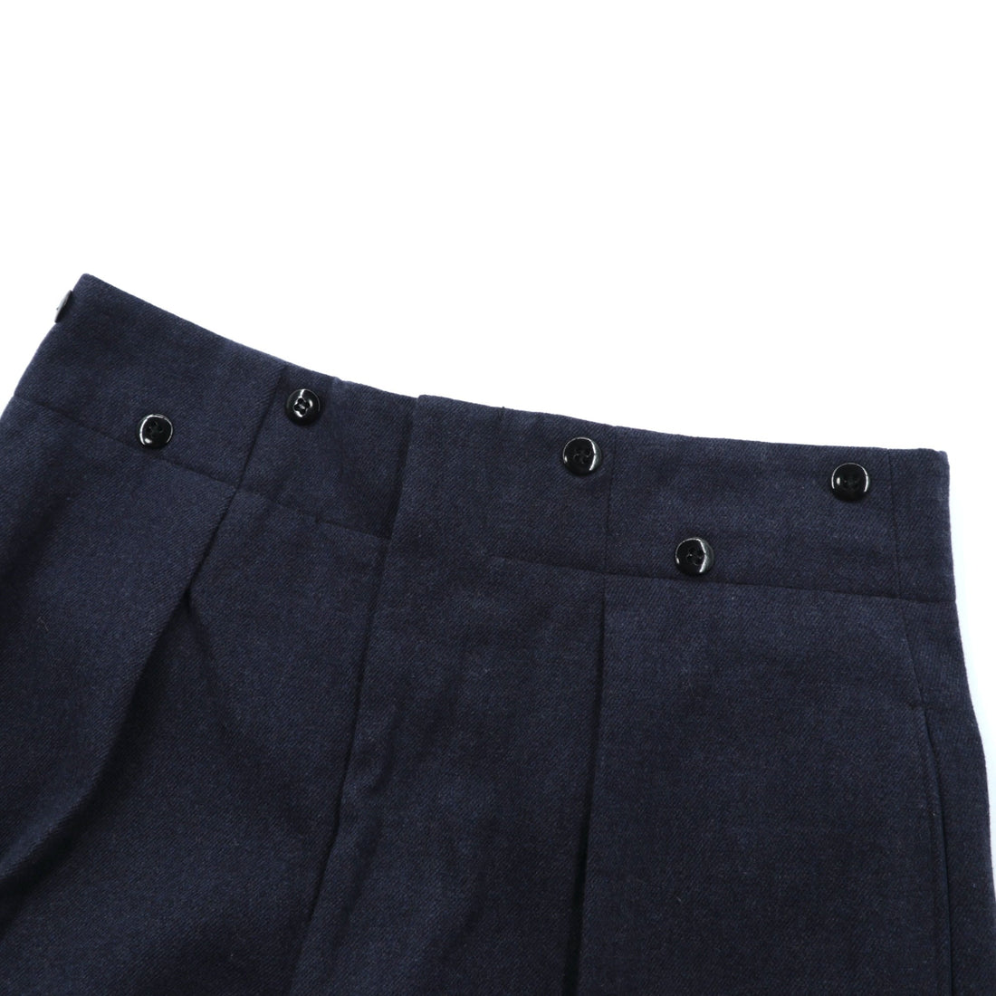 Vintage 60s Trousers Clayman & Sons Ltd スラックス パンツ M ネイビー ウール 8405-21-800-1044 60年代 カナダ軍