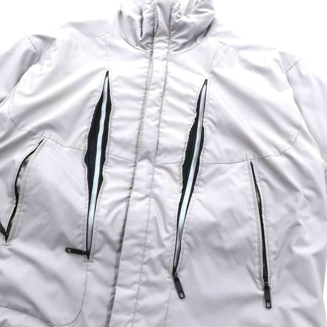 URU Padded Jacket, Made in Japan, Large, Drawcord, Reflector, Stand Collar, 16FUJ05