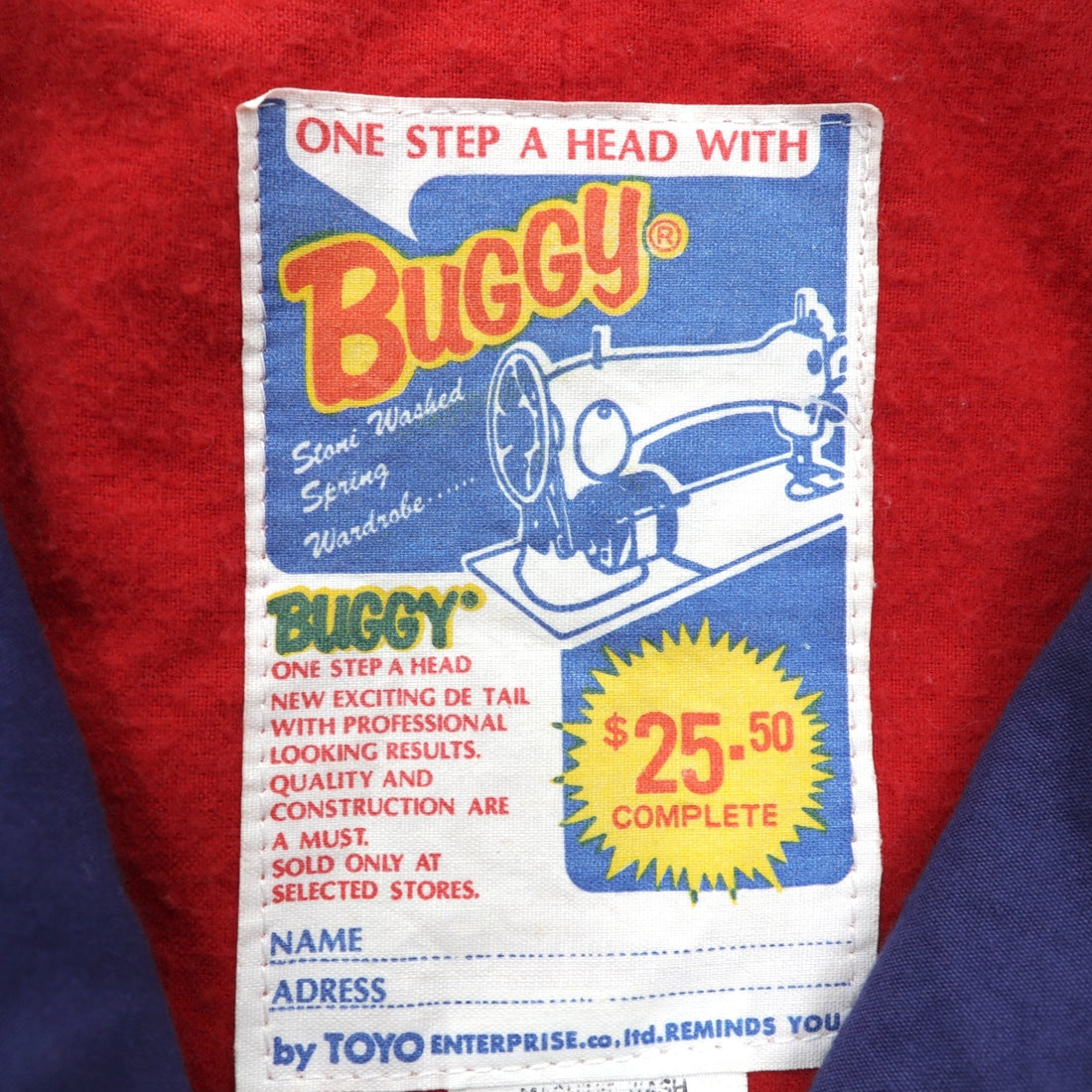 BUGGY 東洋エンタープライズ 80年代 日本製 スポーツジャケット ハリントンジャケット M ネイビー