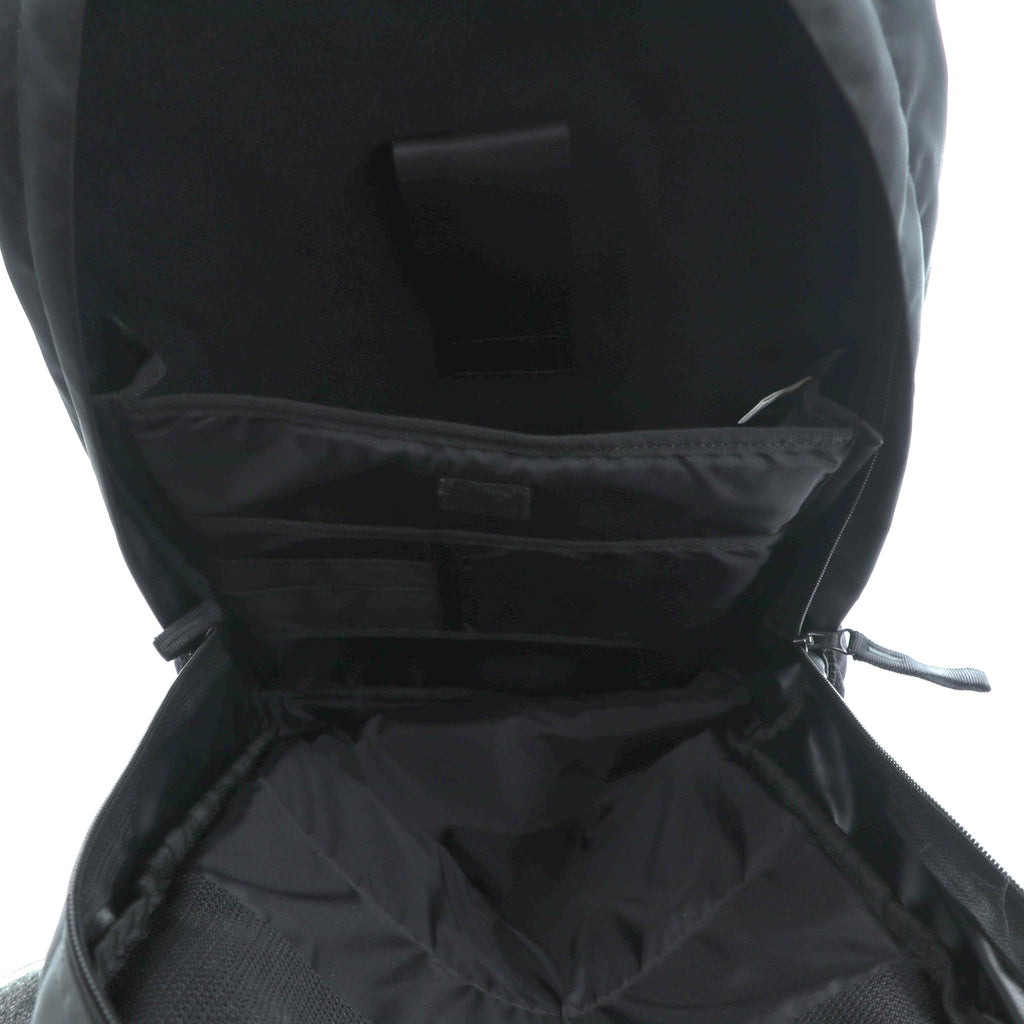 PORTER (Yoshida Bag) Made in Japan DRIVE DAYPACK Backpack, 12L, with Laptop Sleeve, Black Nylon, 635-06825