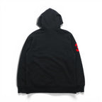 Polo Ralph Lauren Big Pony Embroidery Zip Hoodie, Large, Black, Fleece-Lined, Custom Fit, Cotton