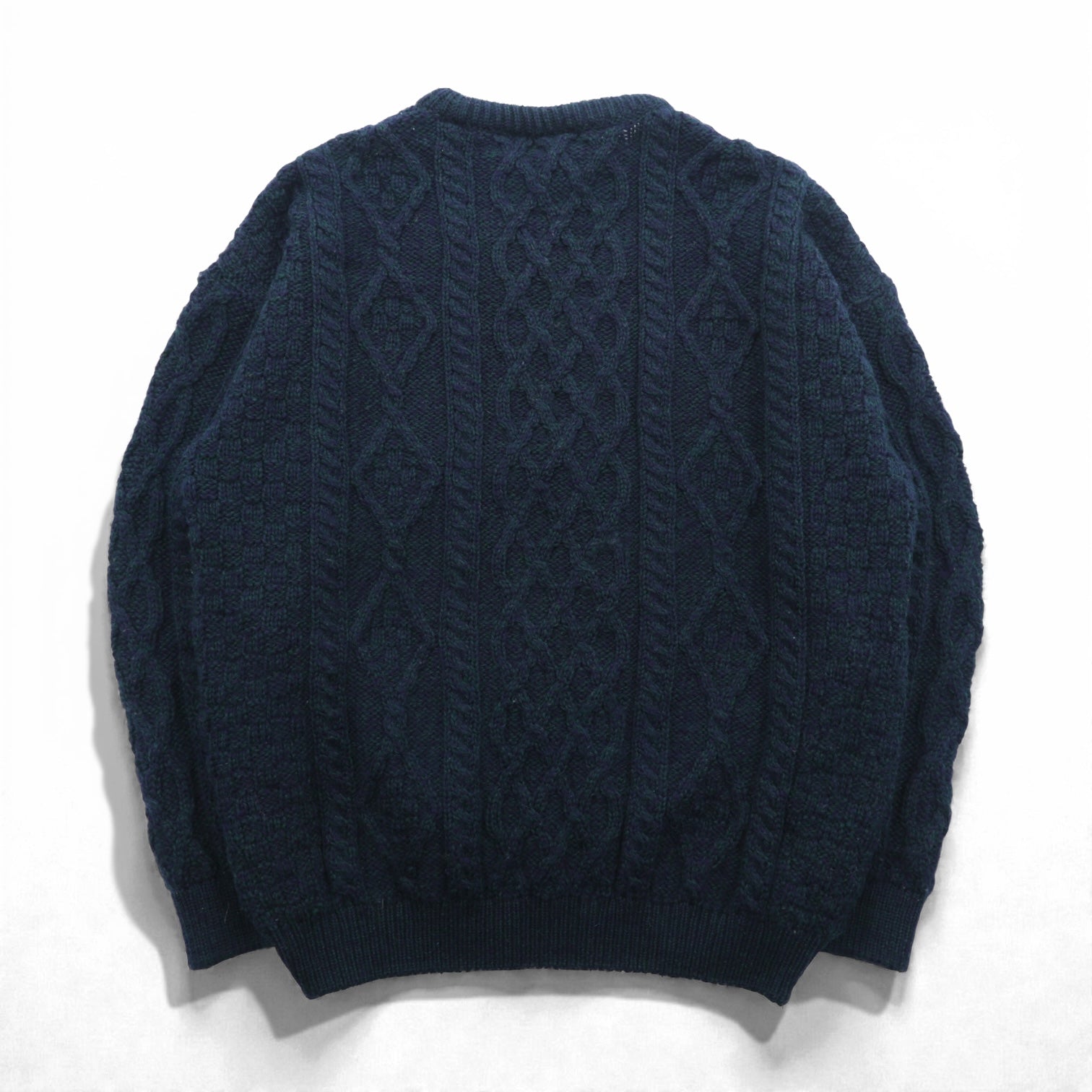 90s Ireland Vintage Cable Knit ARAN COUNTRY フィッシャーマン