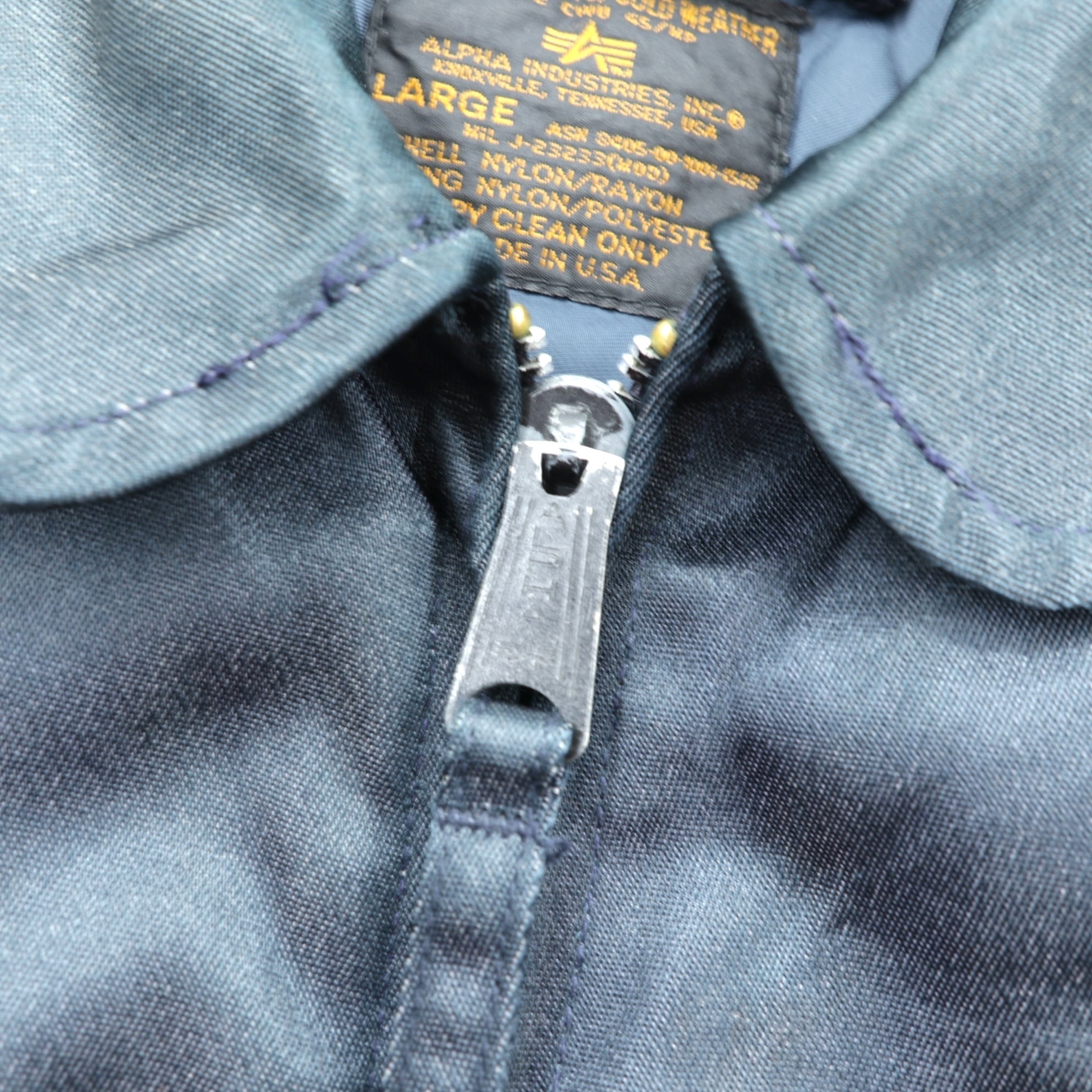 ALPHA INDUSTRIES 90年代 USA製 CWU 45P フライトジャケット L