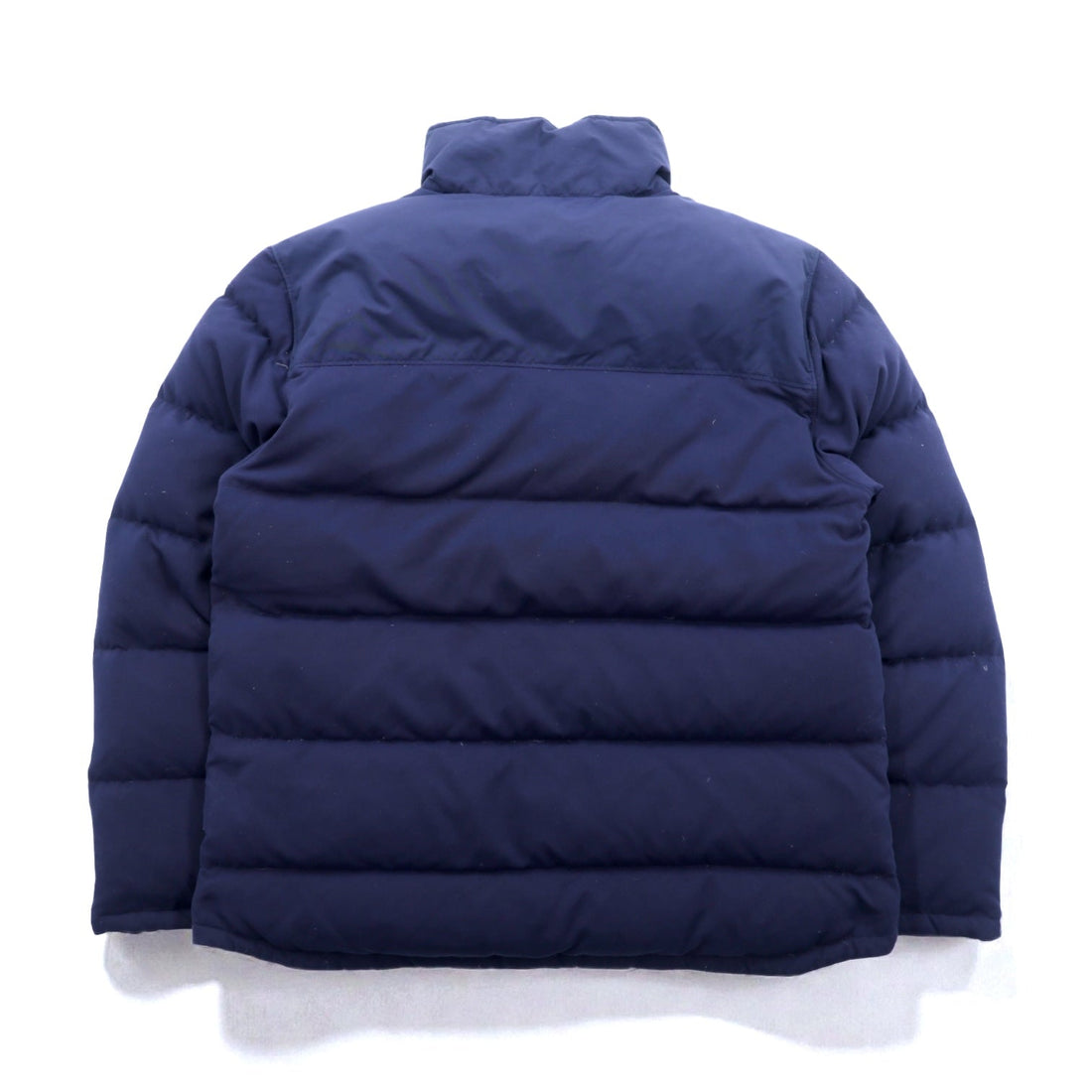 Patagonia Stand Collar Bivy Down Jacket L Navy Nylon 28321FA15