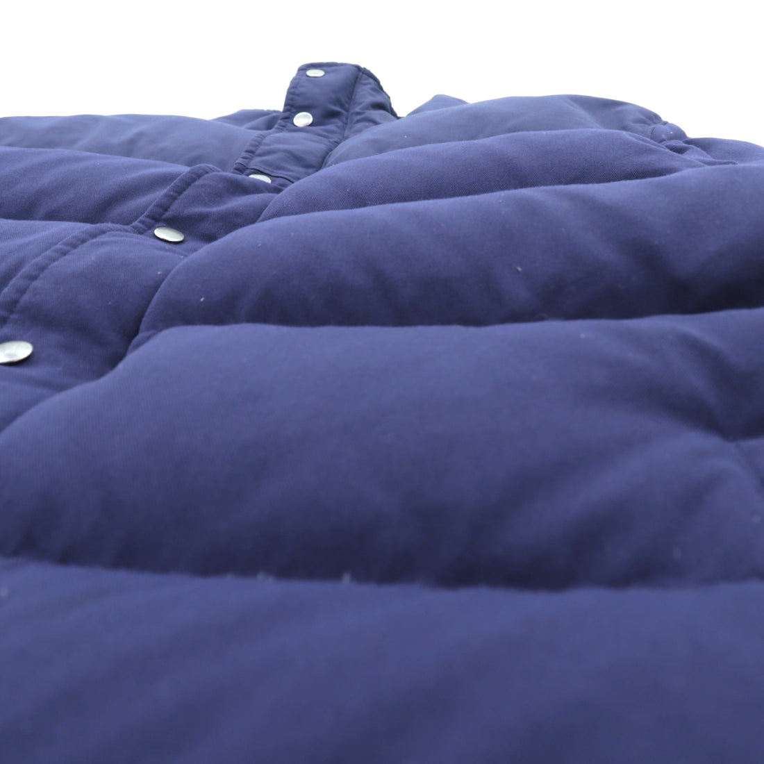Patagonia Stand Collar Bivy Down Jacket L Navy Nylon 28321FA15