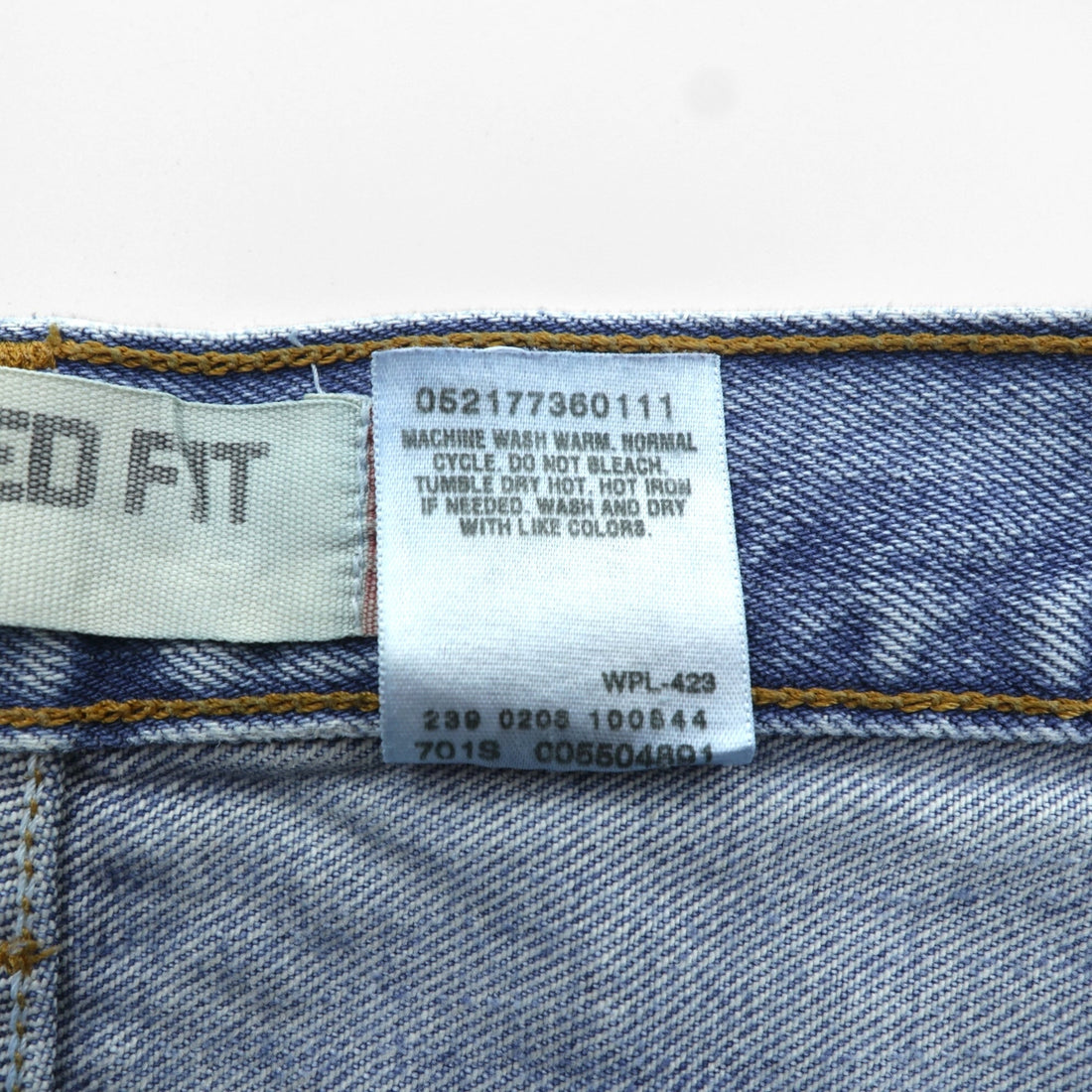 Levi's 550 Relaxed Fit Denim Pants Jeans XL Indigo 5504891