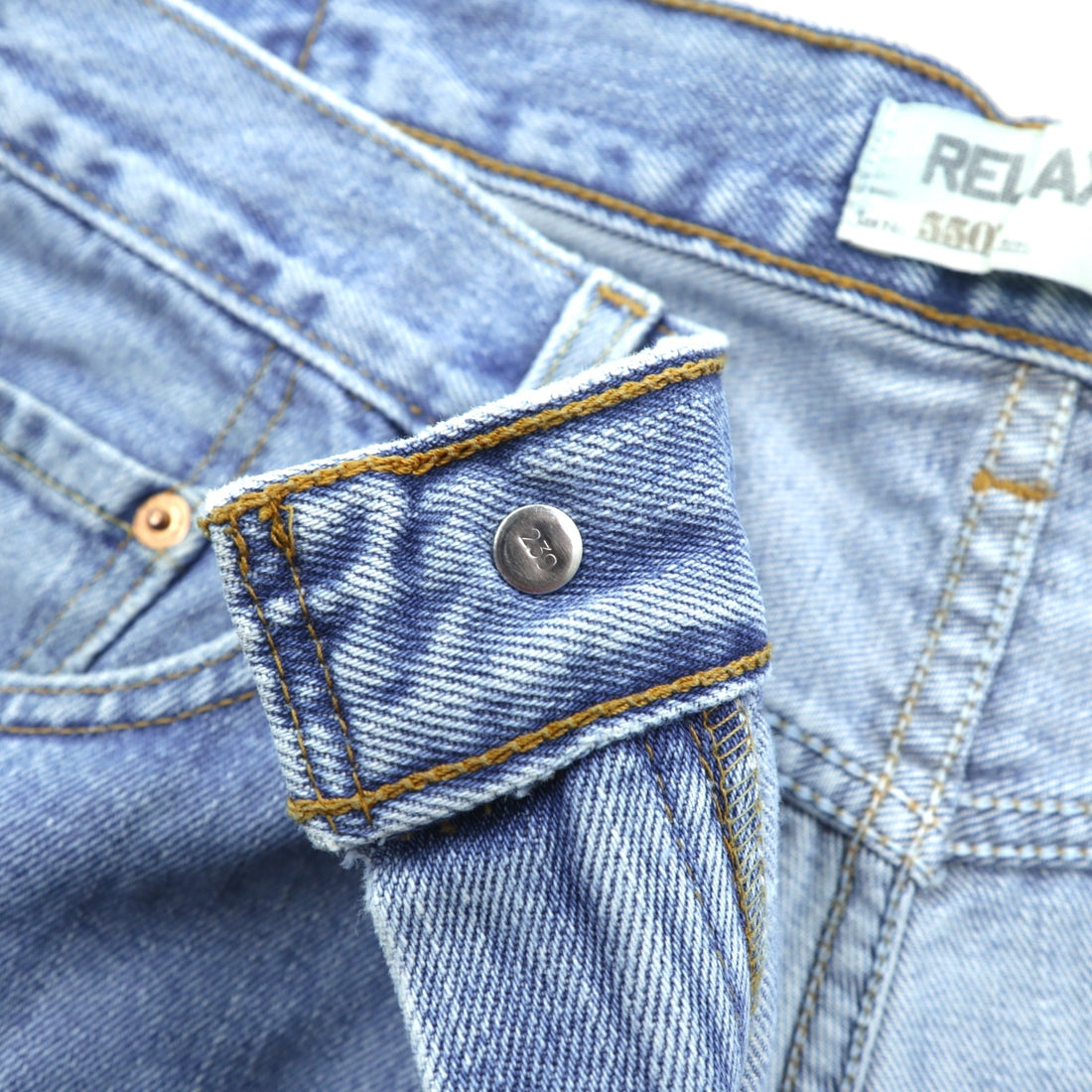 Levi's 550 Relaxed Fit Denim Pants Jeans XL Indigo 5504891