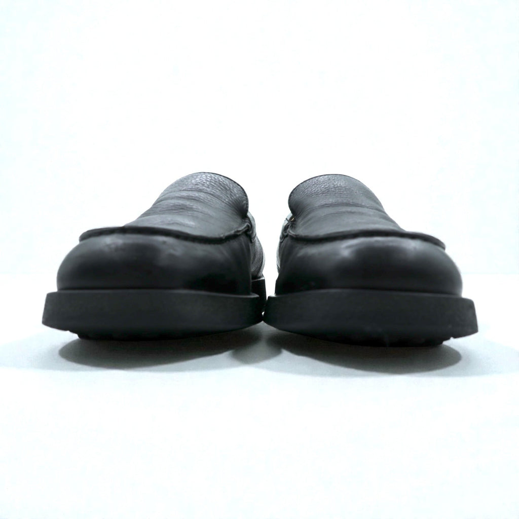 TOD'S ヴァンプ ドライビングシューズ スリッポン ローファー 28cm ブラック レザー イタリア製