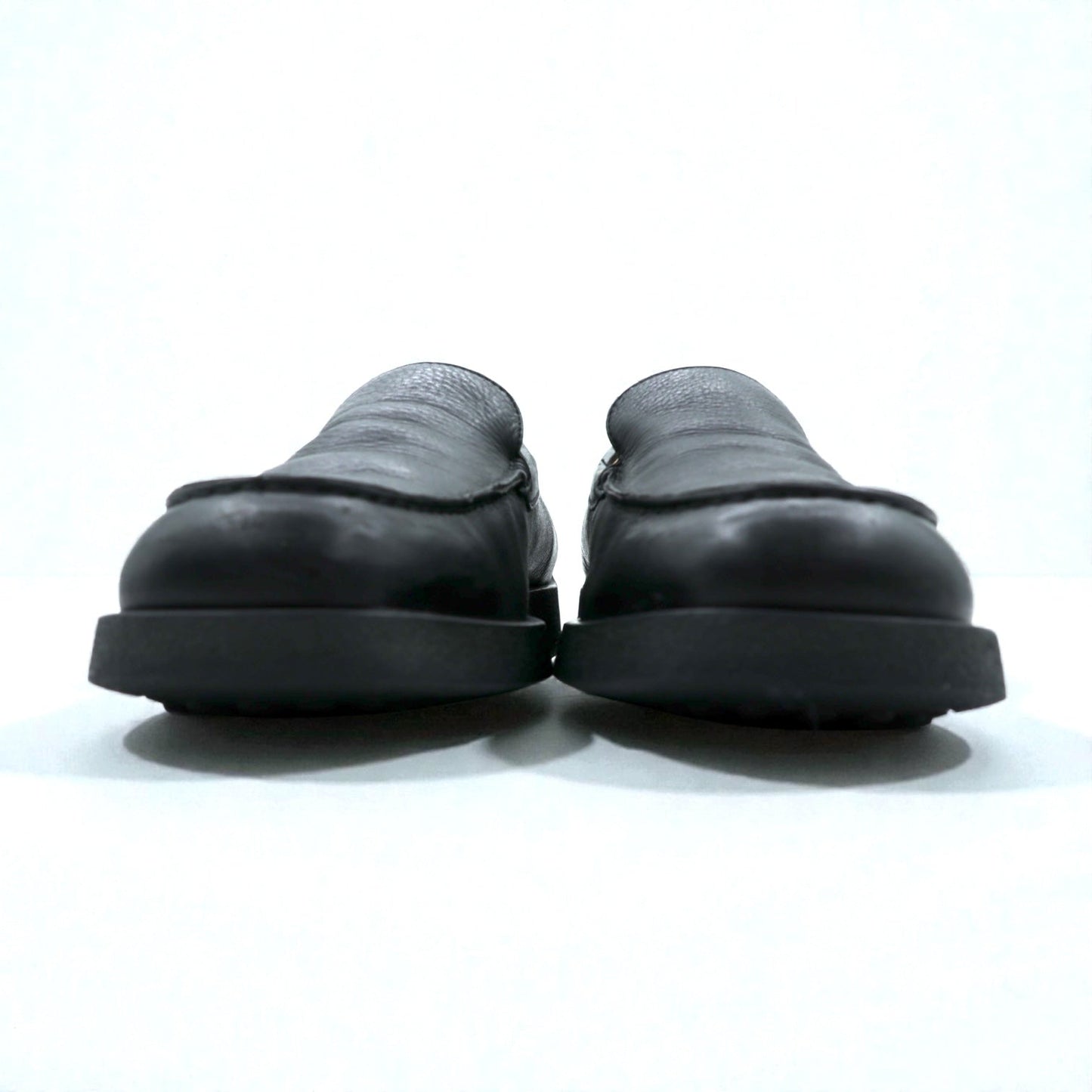 TOD'S ヴァンプ ドライビングシューズ スリッポン ローファー 28cm ブラック レザー イタリア製