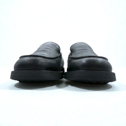 TOD'S ヴァンプ ドライビングシューズ スリッポン ローファー 28cm ブラック レザー イタリア製