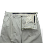 Brooks Brothers 2タック ワイド チノパンツ スラックス L ベージュ ADVANTAGE CHINO THOMPSON