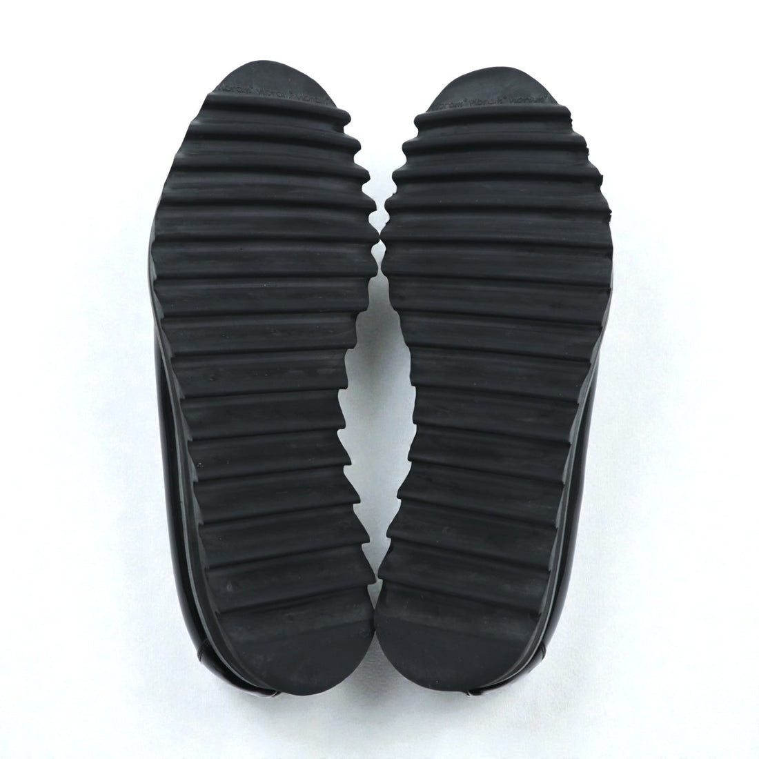 F.LLI.Giacometti Tassel Patent Leather Slip-On Loafers with Shark Sole, Size 28cm, Black Leather, Vibram PIETROSTRADA, Made in Italy