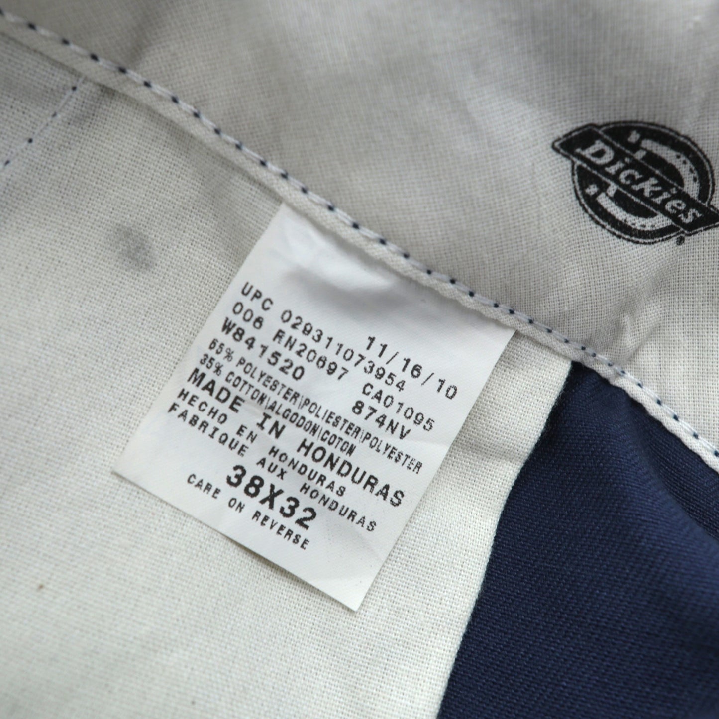 Dickies 874 オリジナルフィット チノパンツ ワークパンツ XL ネイビー Original Fit