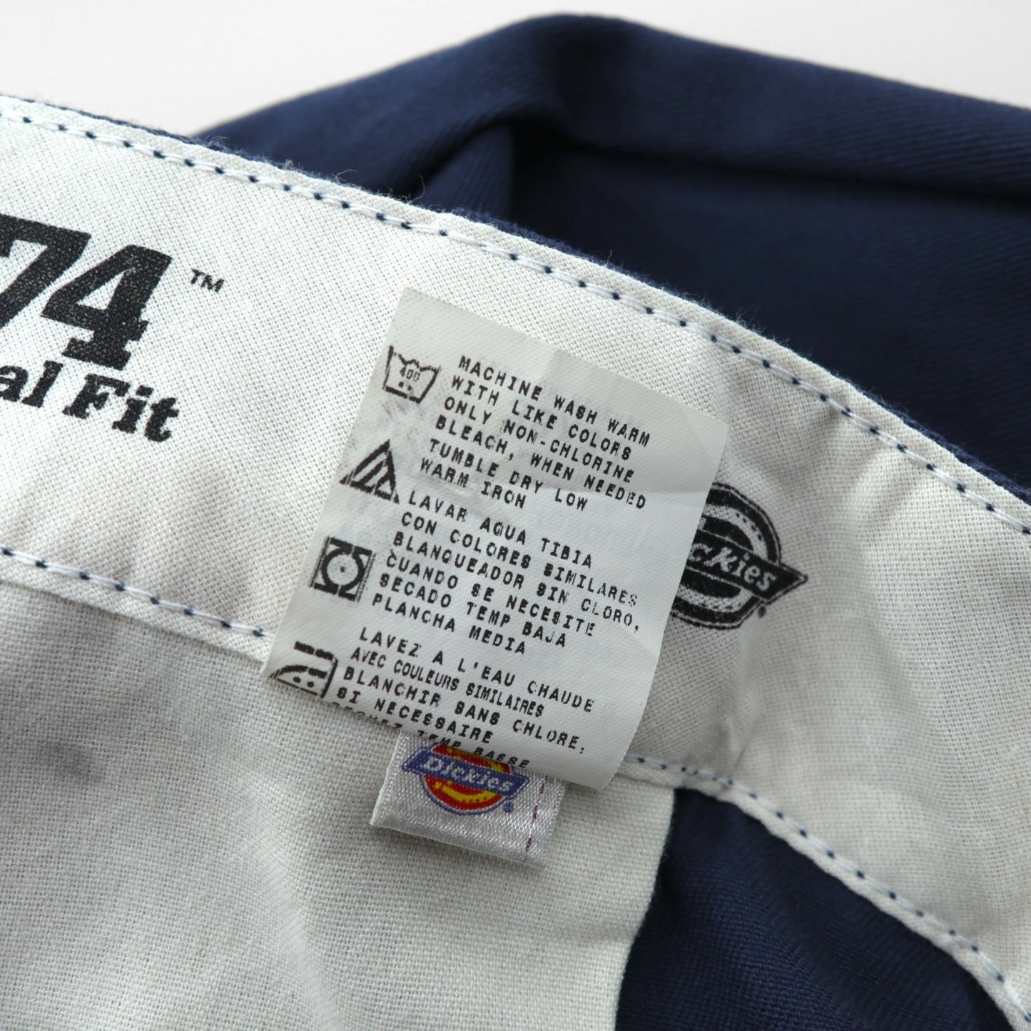Dickies 874 オリジナルフィット チノパンツ ワークパンツ XL ネイビー Original Fit