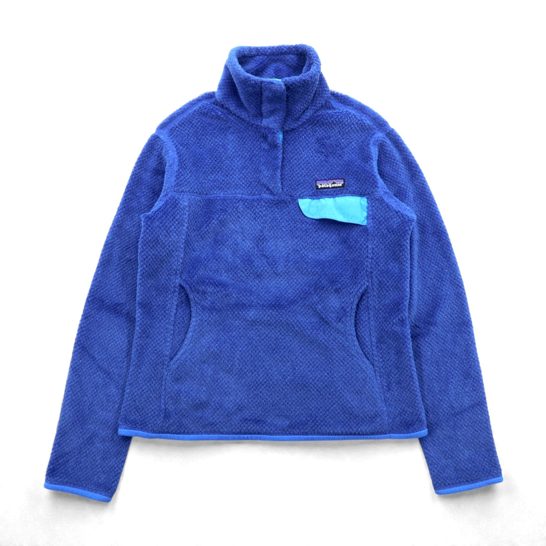 Patagonia リツール スナップT プルオーバー Polartec フリースジャケット S ブルー パイル スタンドカラー ポーラテック サーマルプロ 25441 FA11