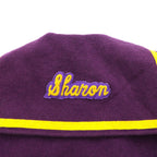 BELL'S SPORTING GOODS 70s USA Vintageスタジャンレタード  Varsity Jacket  XL ウール 袖PUレザー セーラーカラー ワッペン 短丈 70年代 USA製