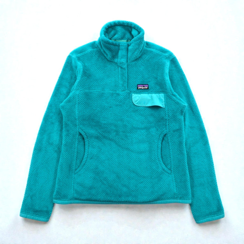 Patagonia リツール スナップT プルオーバー Polartec フリースジャケット S パイル スタンドカラー ポーラテック サーマルプロ グリーン 11880 FA12